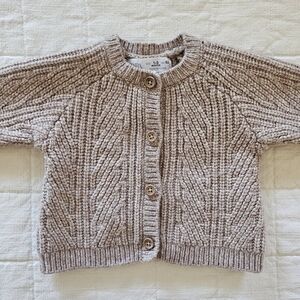 Cozy Knit Button-Up Sweater